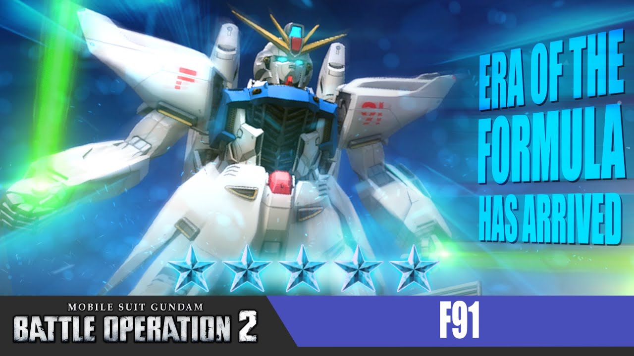 GBO2『F91』Era of the Formula | FASTER gameplay of 750