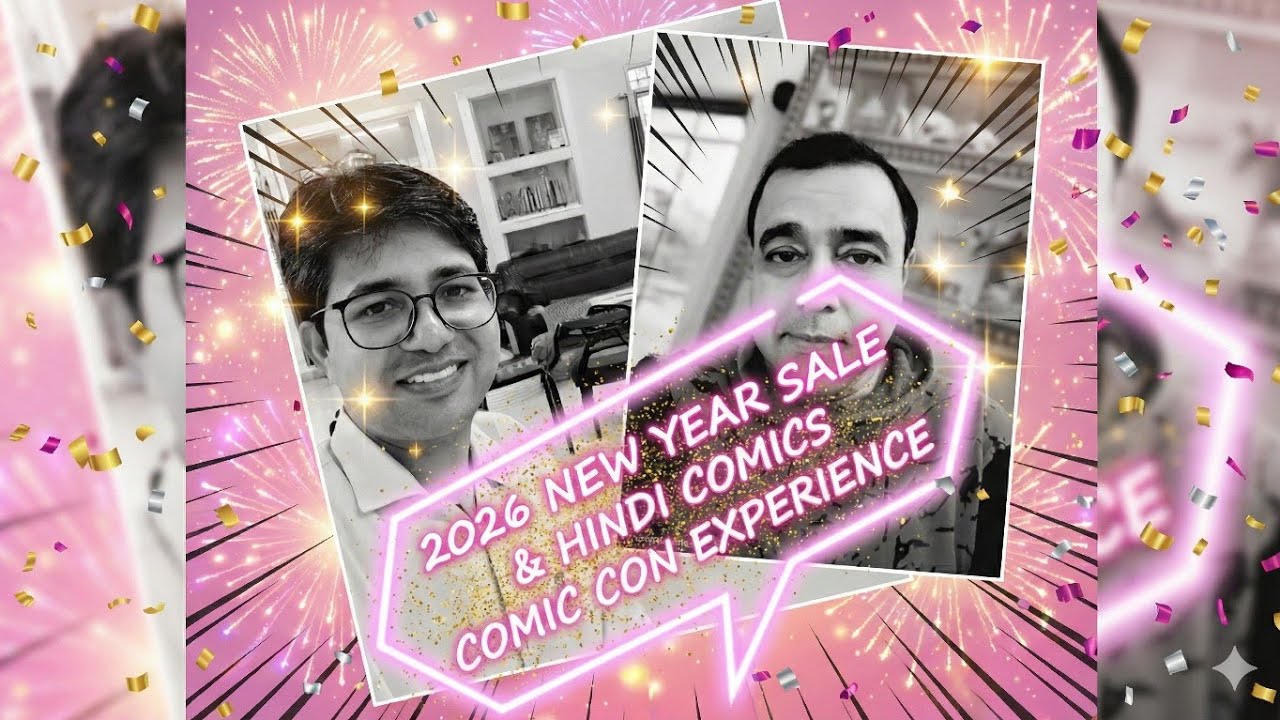 KJO UNCENSORED: 2026 NEW YEAR SALE AND COMIC CON EXPERIENCE OF HINDI COMICS #rajcomics #comicpodcast