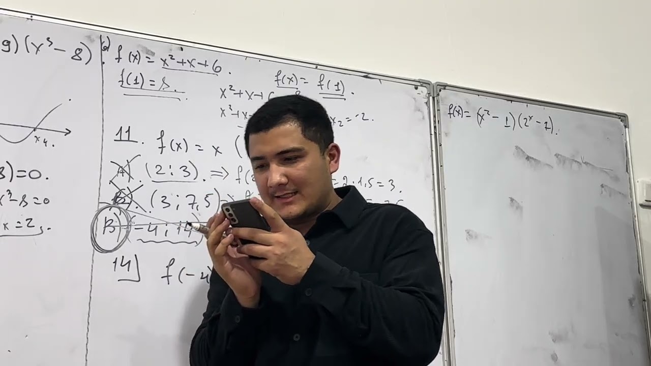 Funksiya 1 qism testlar tahlili