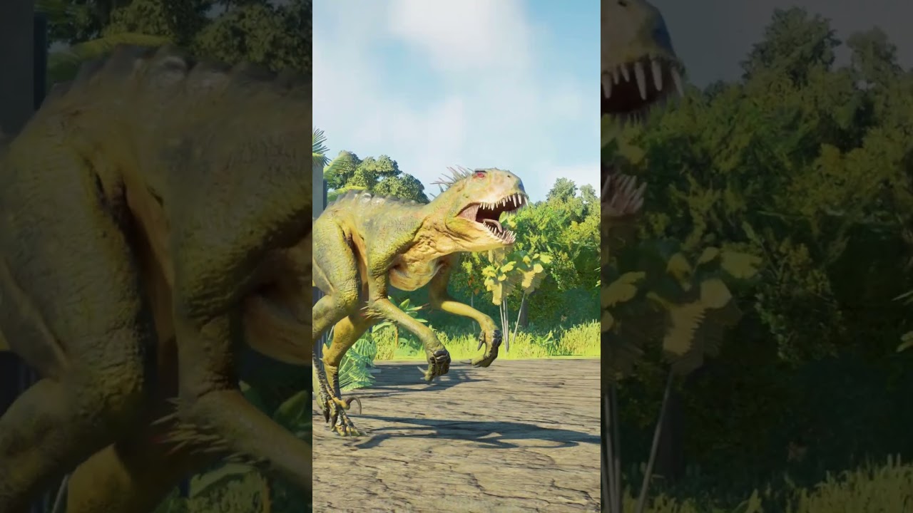 Scorpios Rex vs D.Rex - Jurassic World Evolution 2.