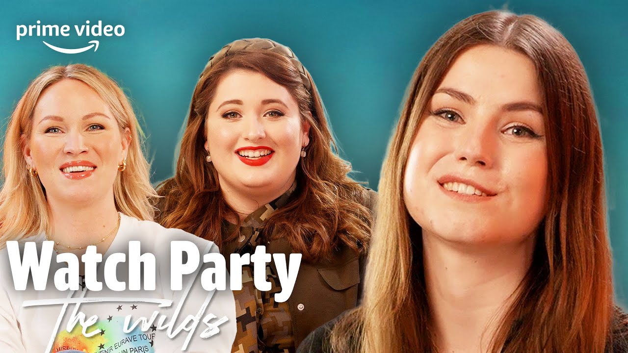 Watch Party with Maty, Jules Sch&ouml;nwild und Evelyn Weigert | The Wilds | Prime Video DE