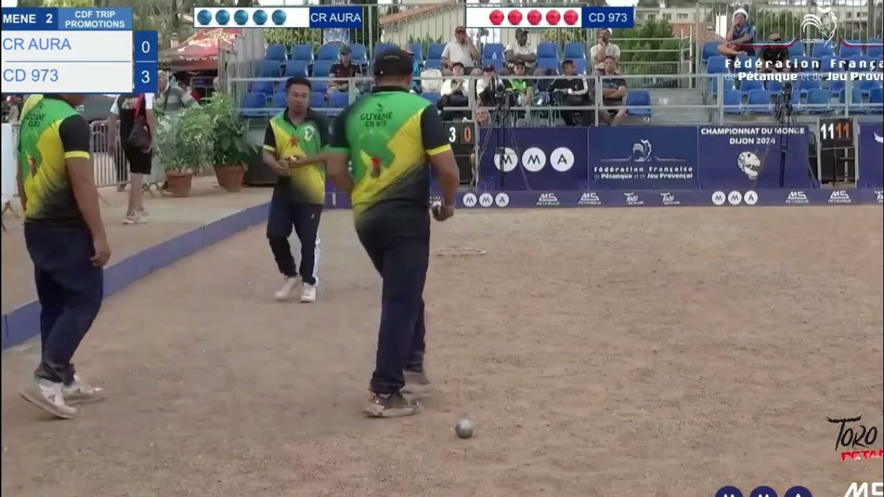 PETANQUE 2024 - AUVERGNE-RHONE ALPES 069 vs GUYANE 973