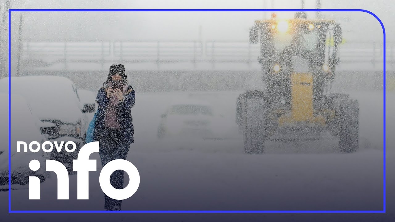 La première tempête d'envergure de l'hiver 2024-2025 s'abat tardivement sur le Québec.