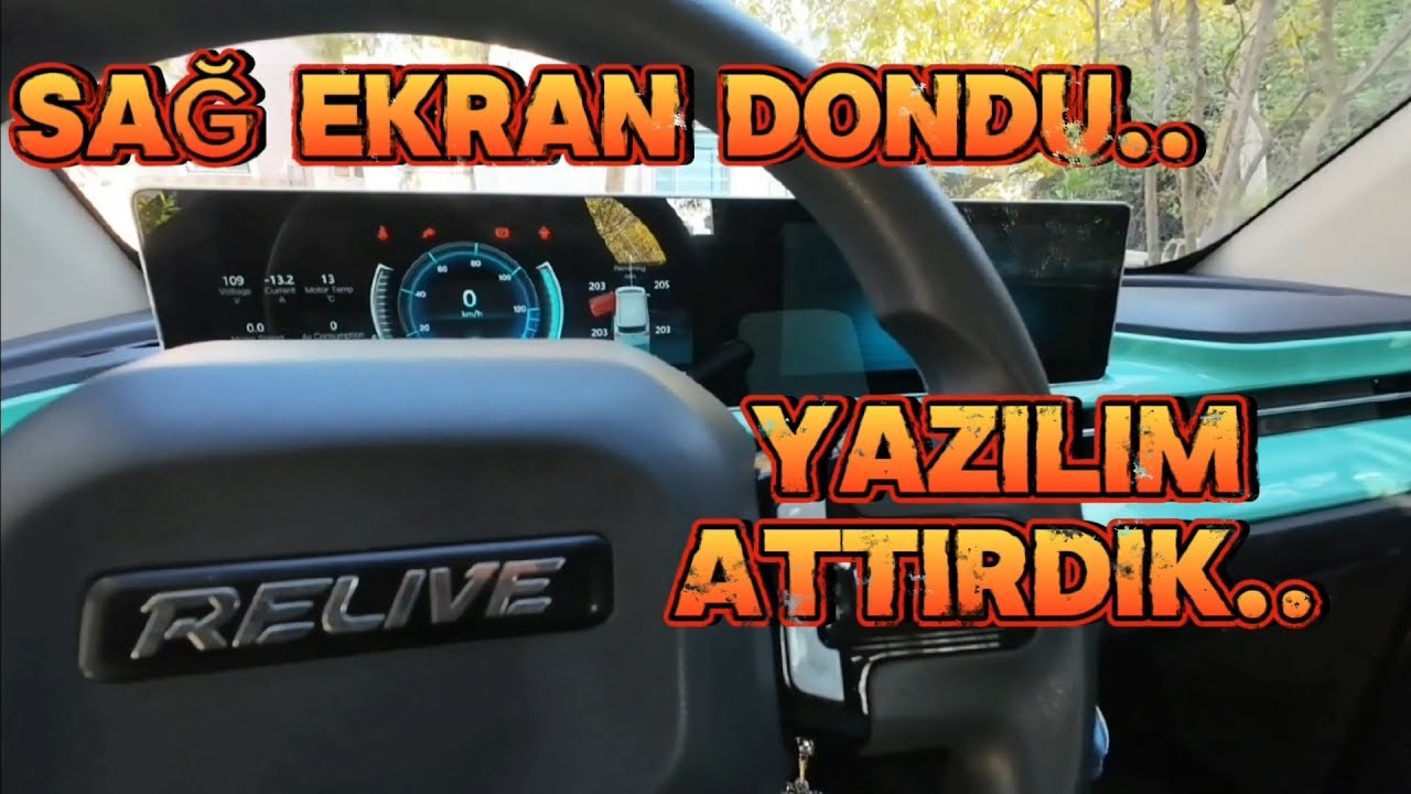Relive N1. Seferihisar servisinde yazılım artırdık..