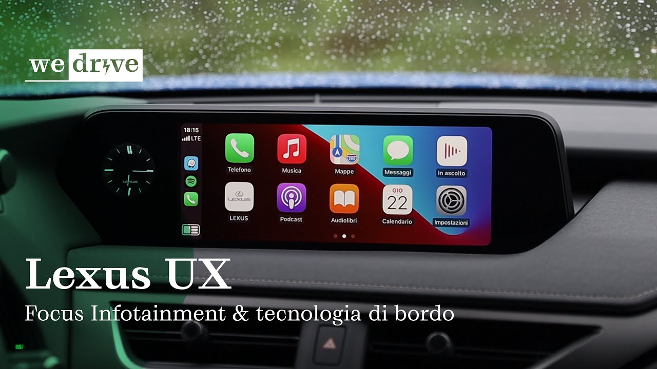Lexus UX | Focus Infotainment & Tecnologia di Bordo (ENG SUBS)