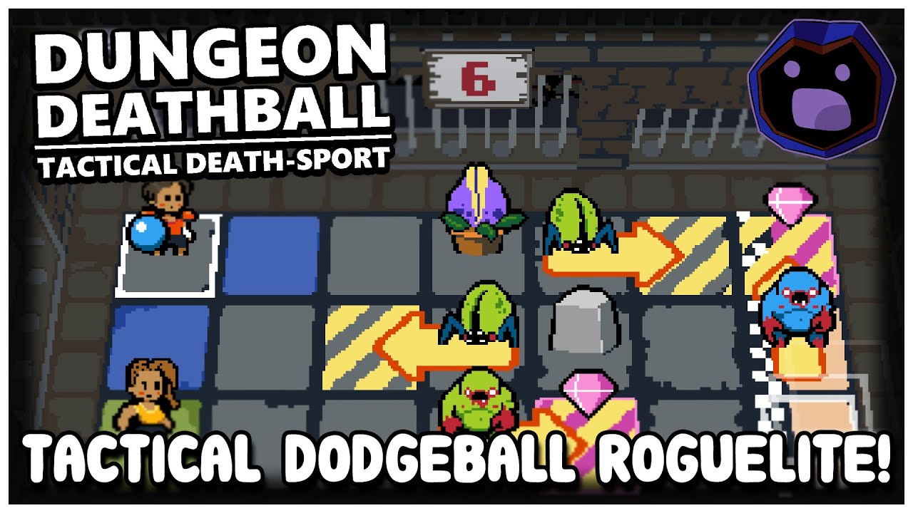 TACTICAL DODGEBALL ROGUELITE!?  |  Olexa Looks at: Dungeon Deathball