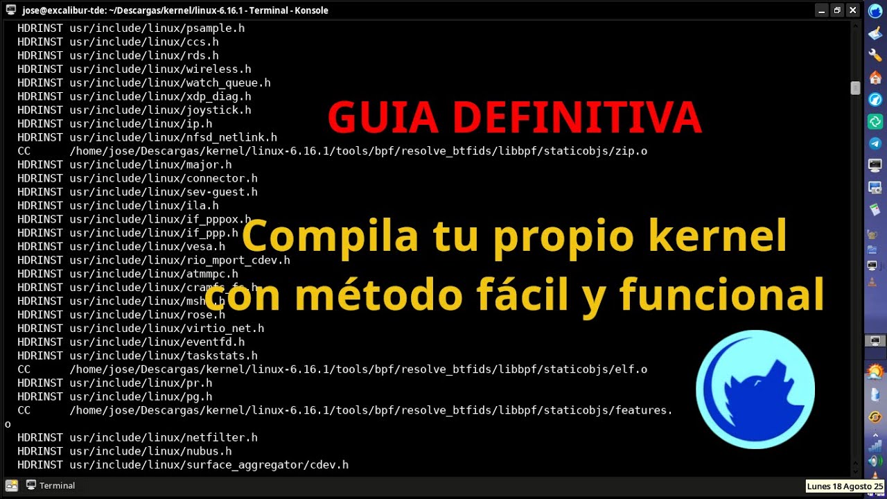 LA GUÍA DEFINITIVA PARA COMPILAR TU PROPIO KERNEL DE MANERA CORRECTA Y FÁCIL