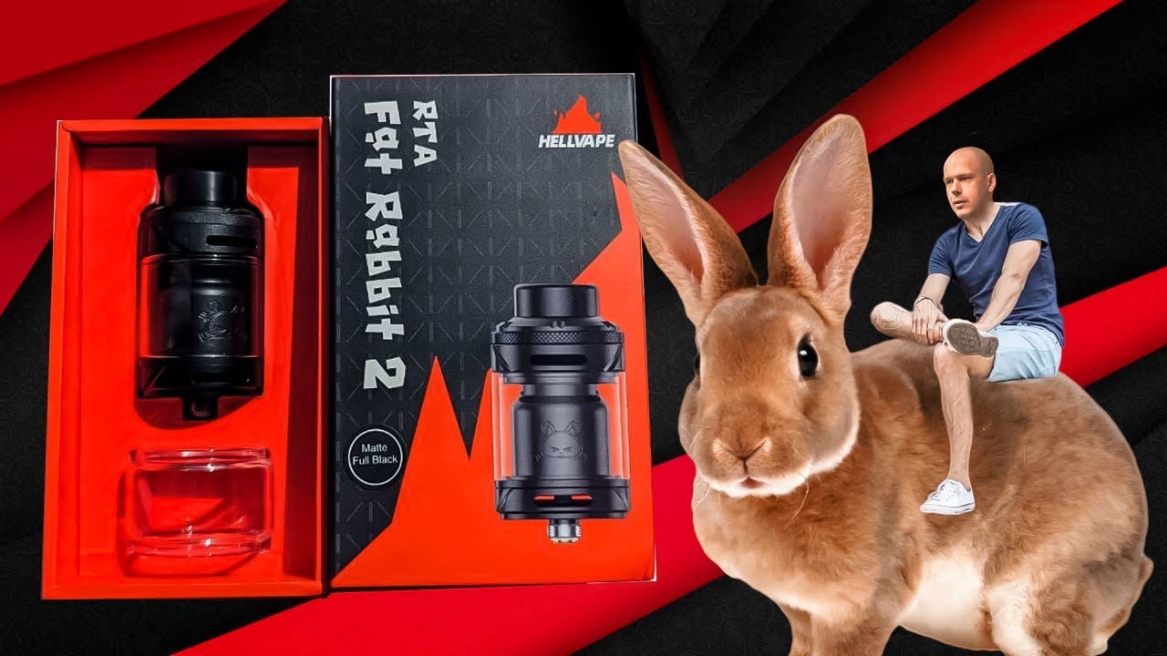 Hellvape FAT RABBIT 2 RTA - Мучаю мод на 21700))