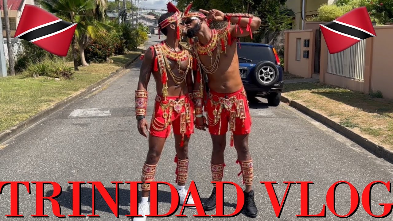 Trinidad Vacation Vlog 2025: Carnival + Maracas Beach + Pool Party Fete + Eating Bacon Shark & more