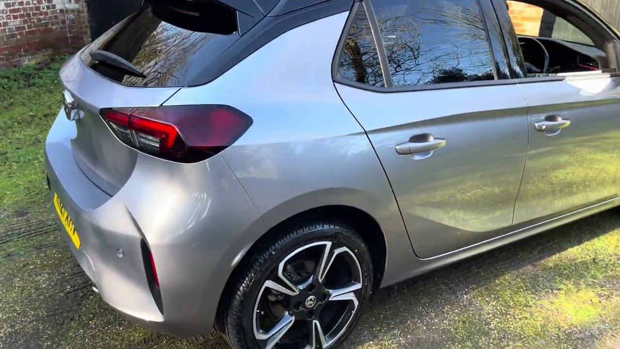 2021/21 Storm Grey Vauxhall Corsa 1.2 SRi 5dr 100bhp Apple Car Play NEW WET BELT Jan 2026 2 Owners