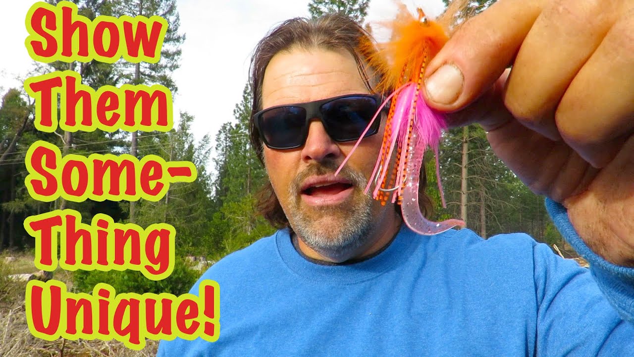Trolling Flies That Can Be Tipped With Natural Bait Or Soft Plastics!