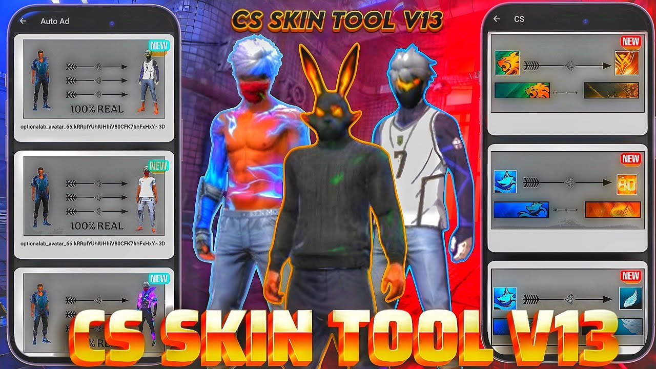 CS SKIN TOOLS🥳 | New skin tool freefiref 100% working 🤯