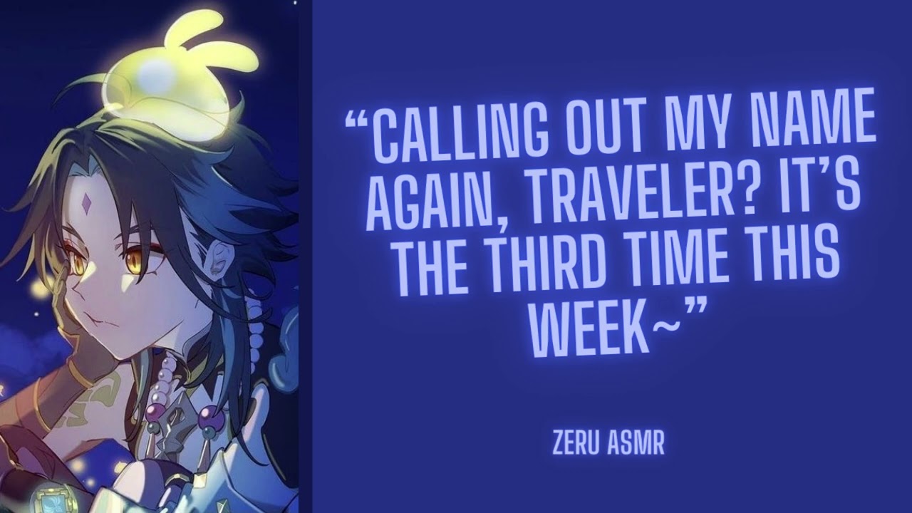 [M4A] Calling For Xiao At Night (Genshin Impact ASMR)