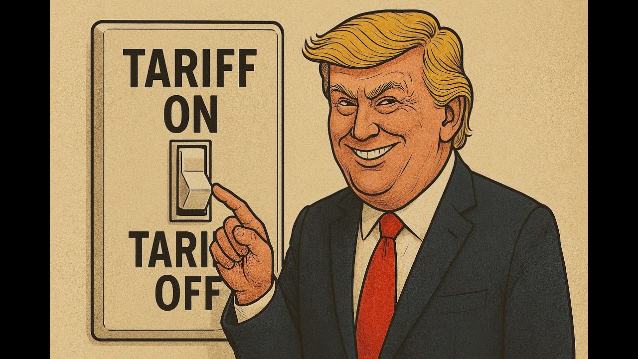 Tariff On, Tariff Off 🎶 | Hilarious Canadian Song Roasts Trade Chaos!