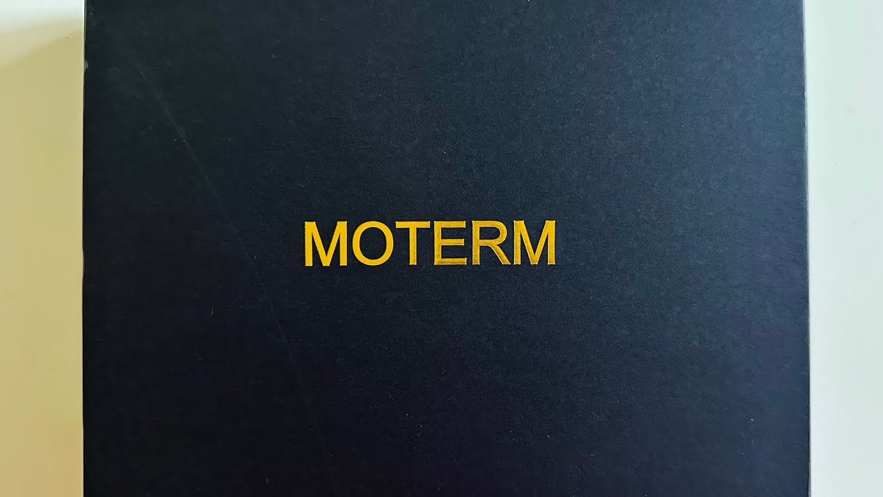 Unboxing Moterm A5plus cover