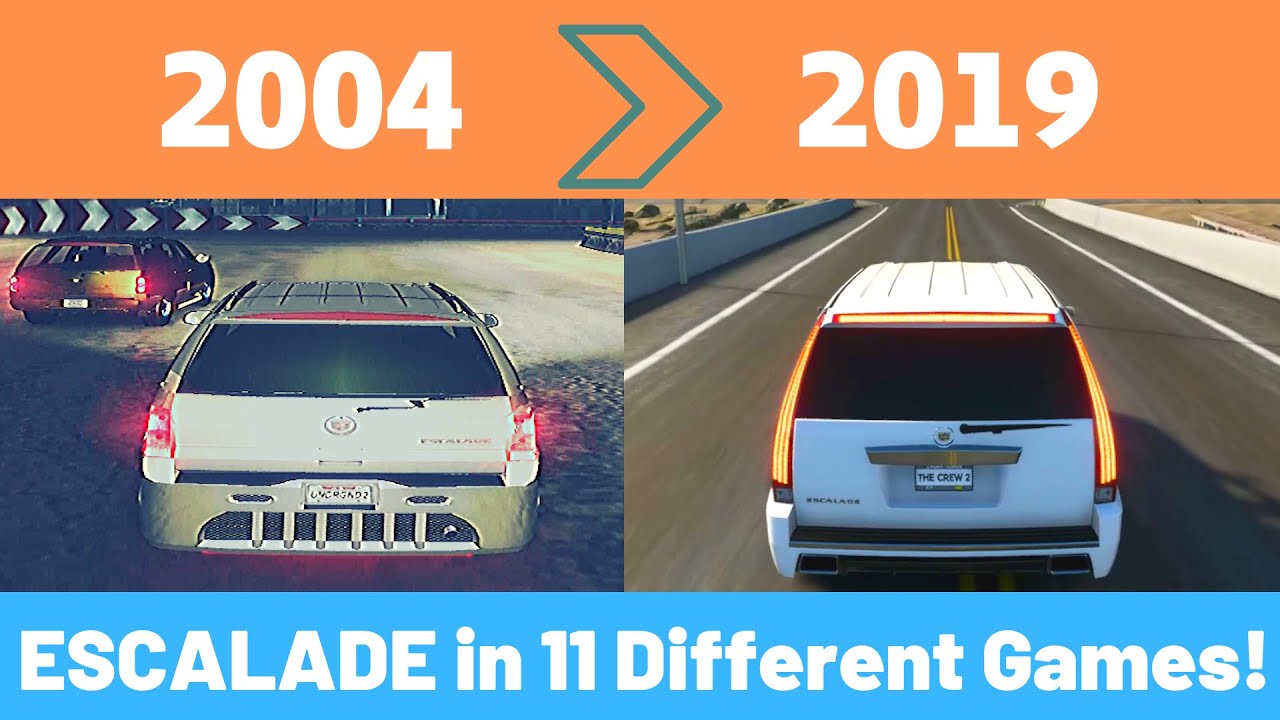 CADILLAC ESCALADE Evolution in GAMES