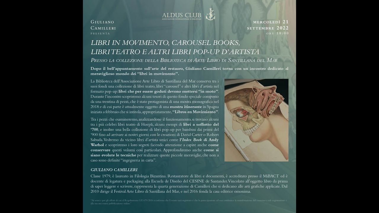 Libri in movimento e pop-up d'artista nella collezione di Arte Libro a Santillana del Mar