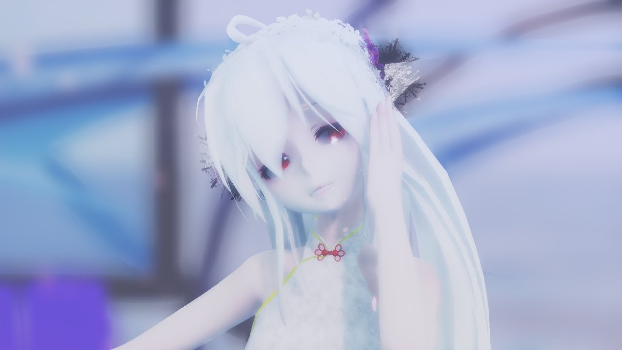 【TDA・MMD】祝1万人記念『夢と葉桜』第漆幕【1440p-60fps or WQHD】Tda Haku China Dress