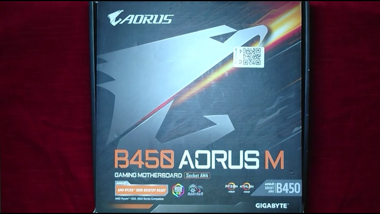 Gigabyte B450 Aorous M Gaming Motherboard Review Urdu/Hindi