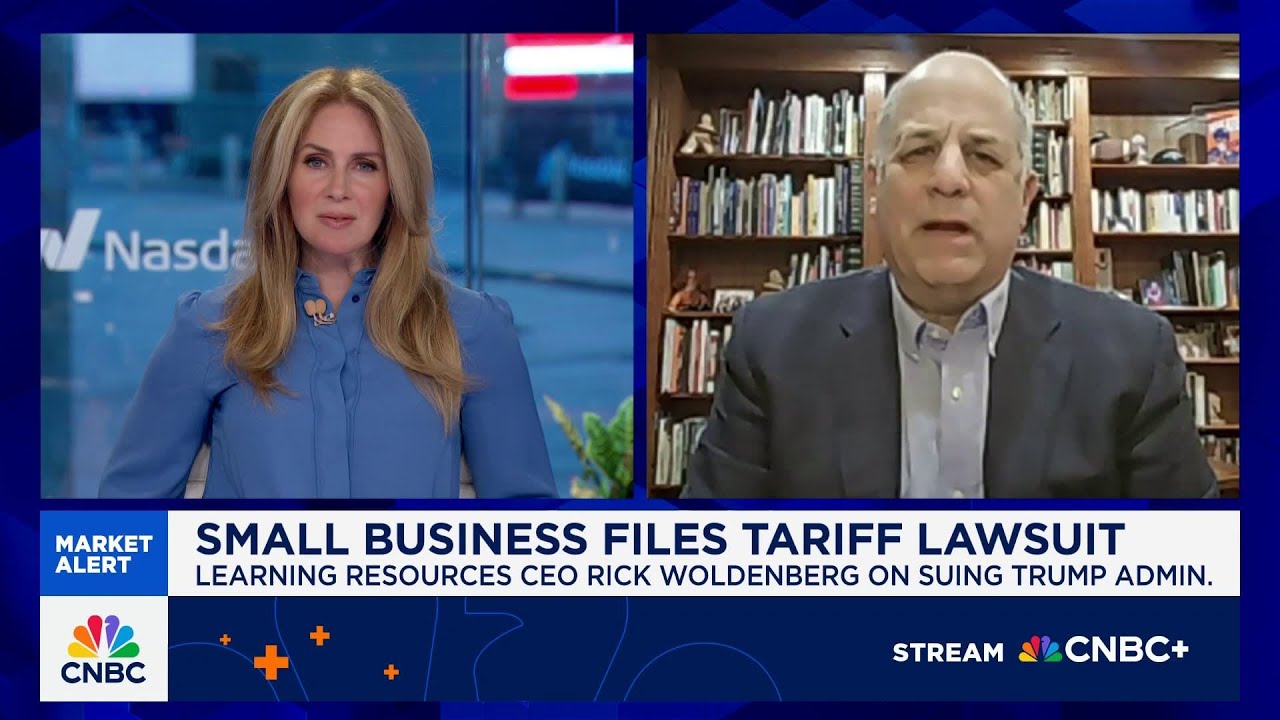 Learning Resources CEO on Trump's tariffs: I'm rapidly being liberated from my money
