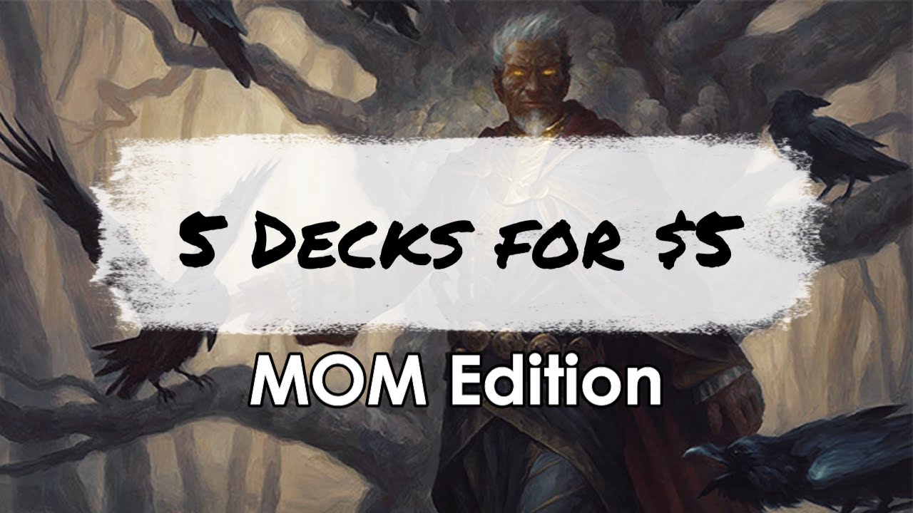 5 колод за 5 долларов: MOM Standard Edition! | Бюджетная Magic the Gathering