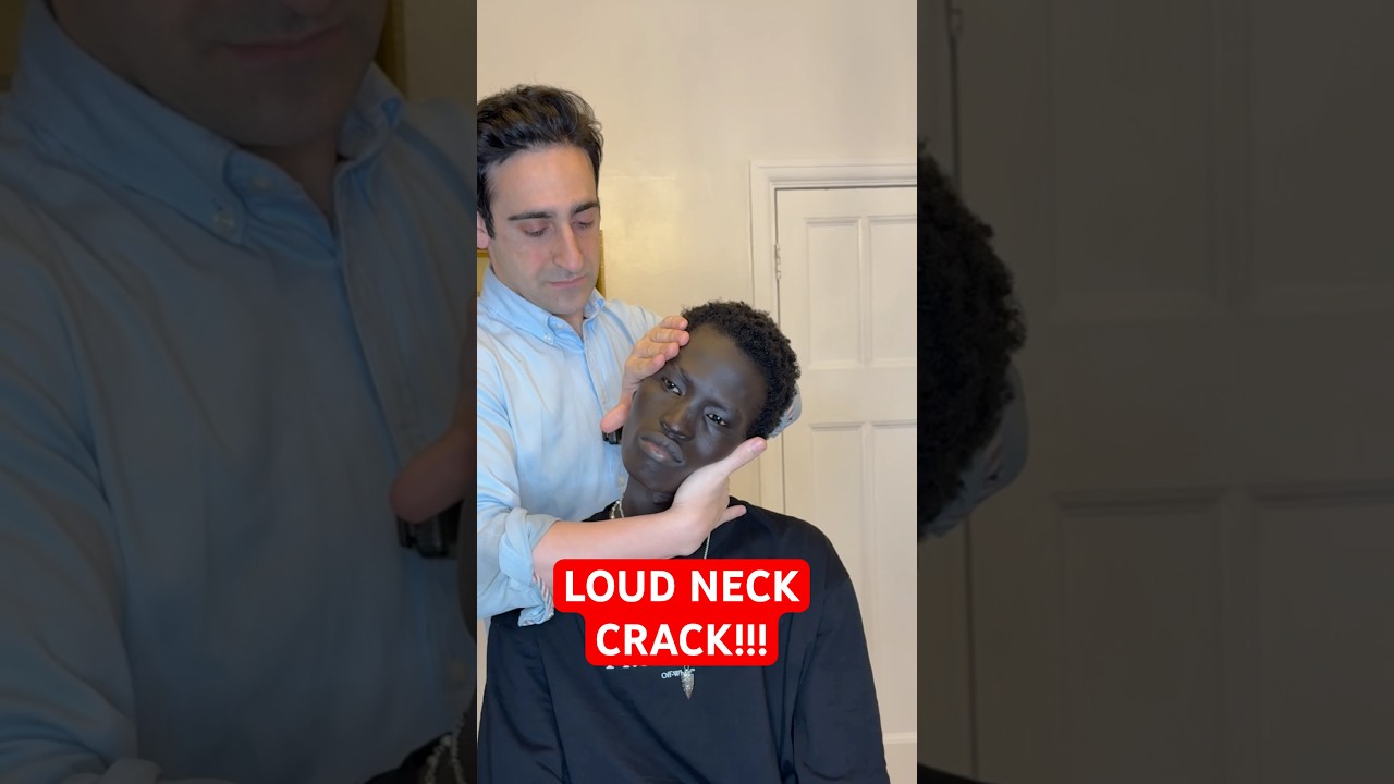 ОЧЕНЬ ГРОМКИЙ И ПРИЯТНЫЙ ХРУСТ ШЕИ! 