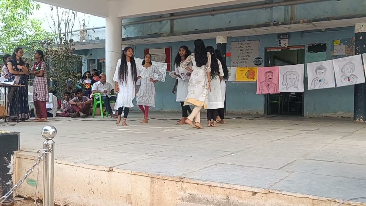 ZPHS NADERGUL, Science Day Programs on 28-02-2026, Dance - Chaduve...by Lasya &Tea 8 th Class 