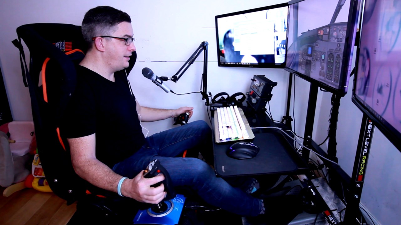 Gametrix Jetseat - The MUST HAVE Flight Sim Accessory