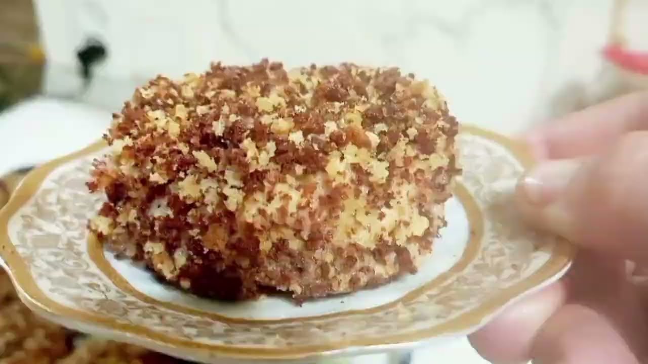 Пирожное ЁЖИКИ! Невероятно нежные и вкусные.