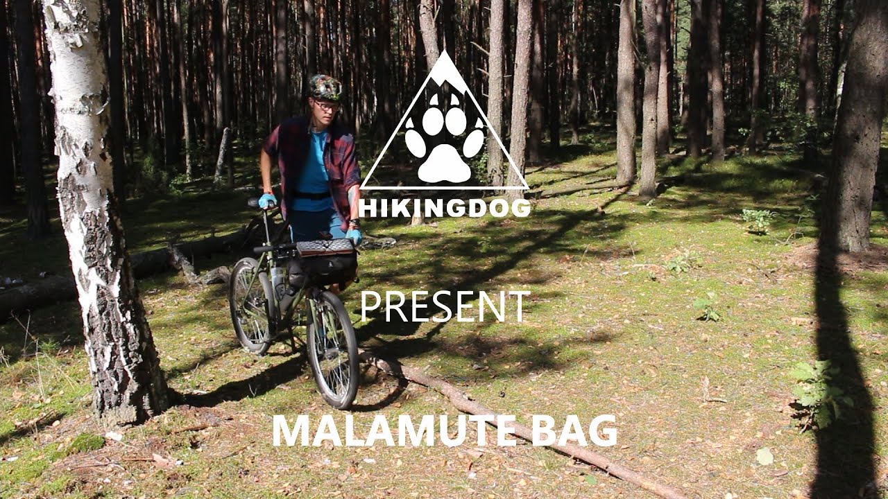 HIKINGDOG present MALAMUTE BAG - bikepacking