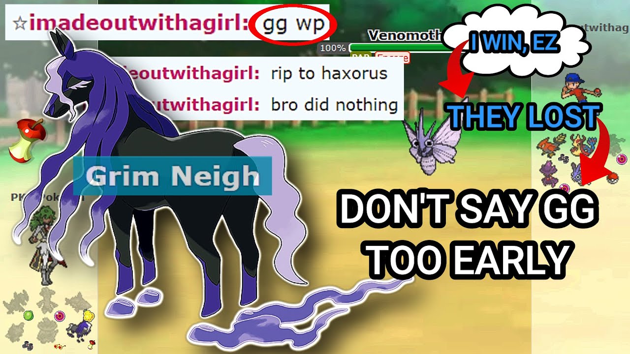 Spectrier Made This Player Regret Saying GG Early! (Pokemon Showdown Random Battles) (High Ladder)