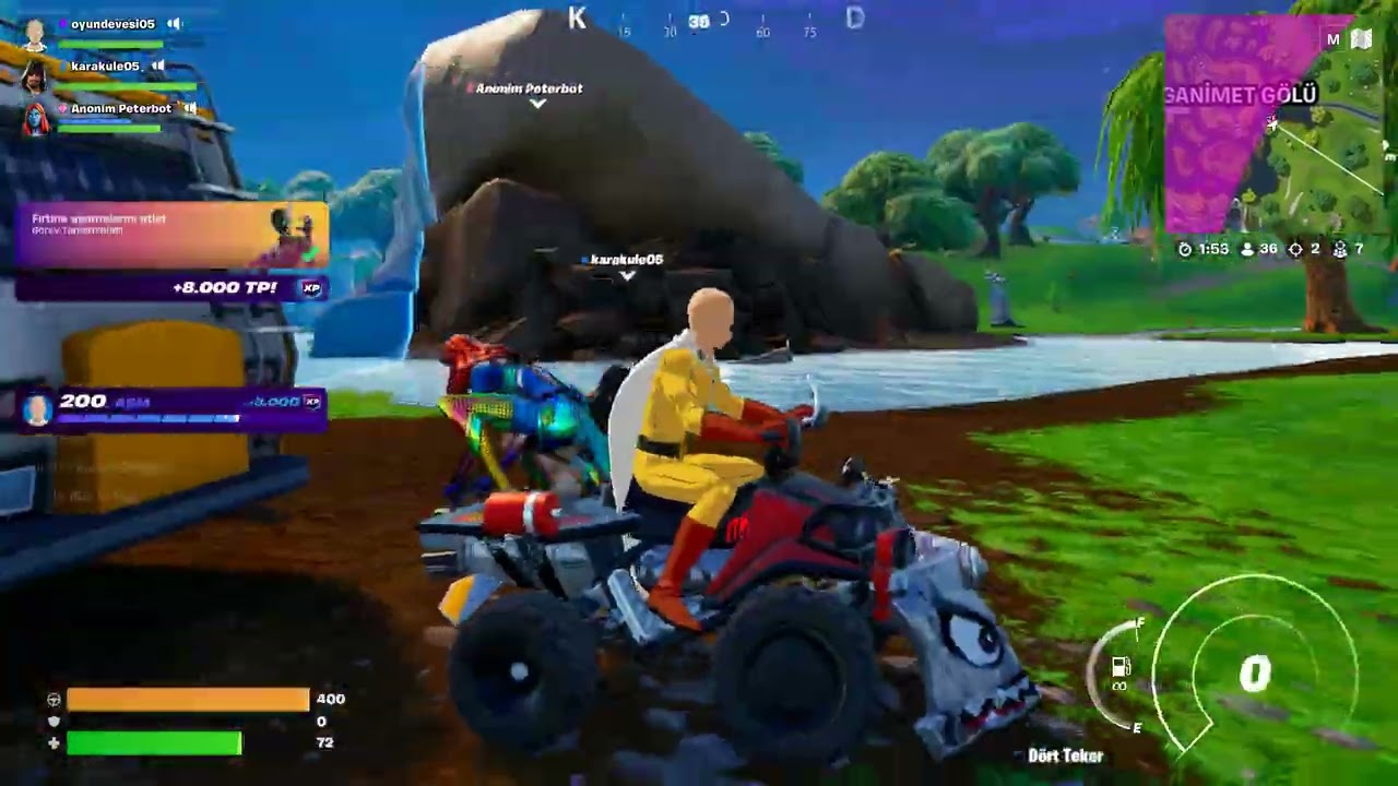 Fortnite MAZI roket olmasa bi ihtimal kazanırdık