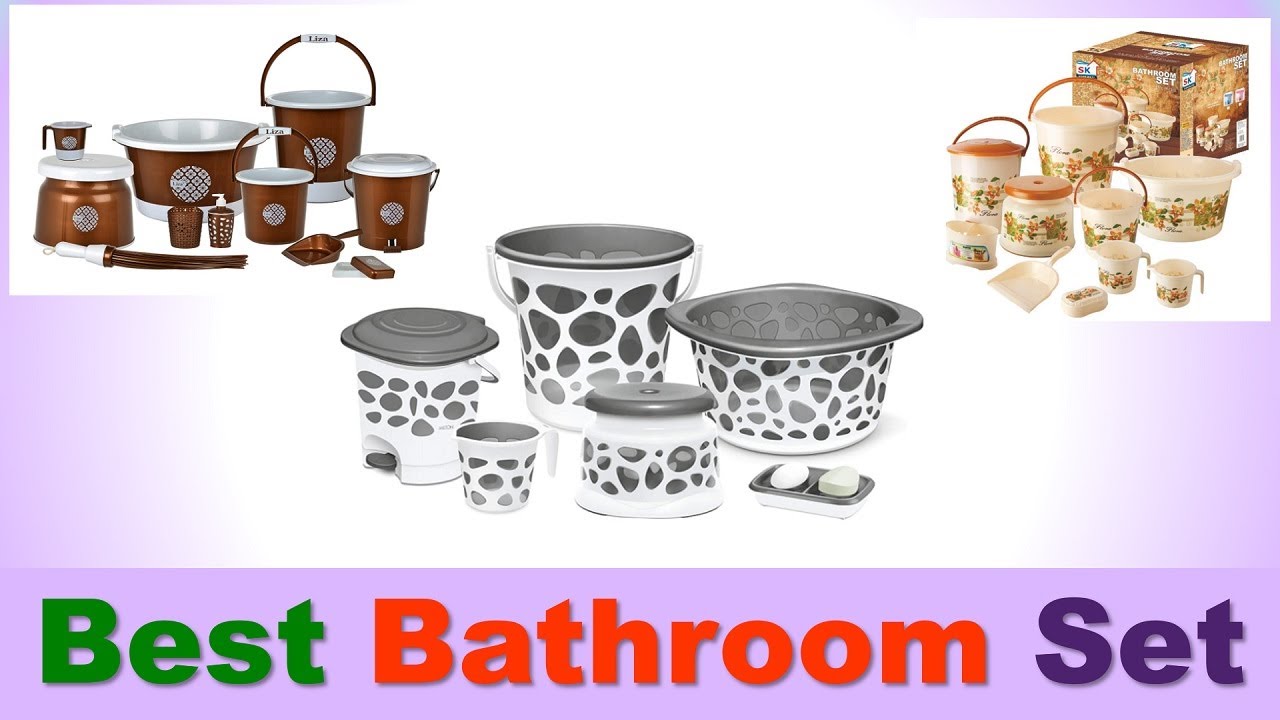 Top 5 Best Bathroom Set in India | BATHROOM SET PLASTIC | BATHROOM BUCKET SET | बाथरूम सेट