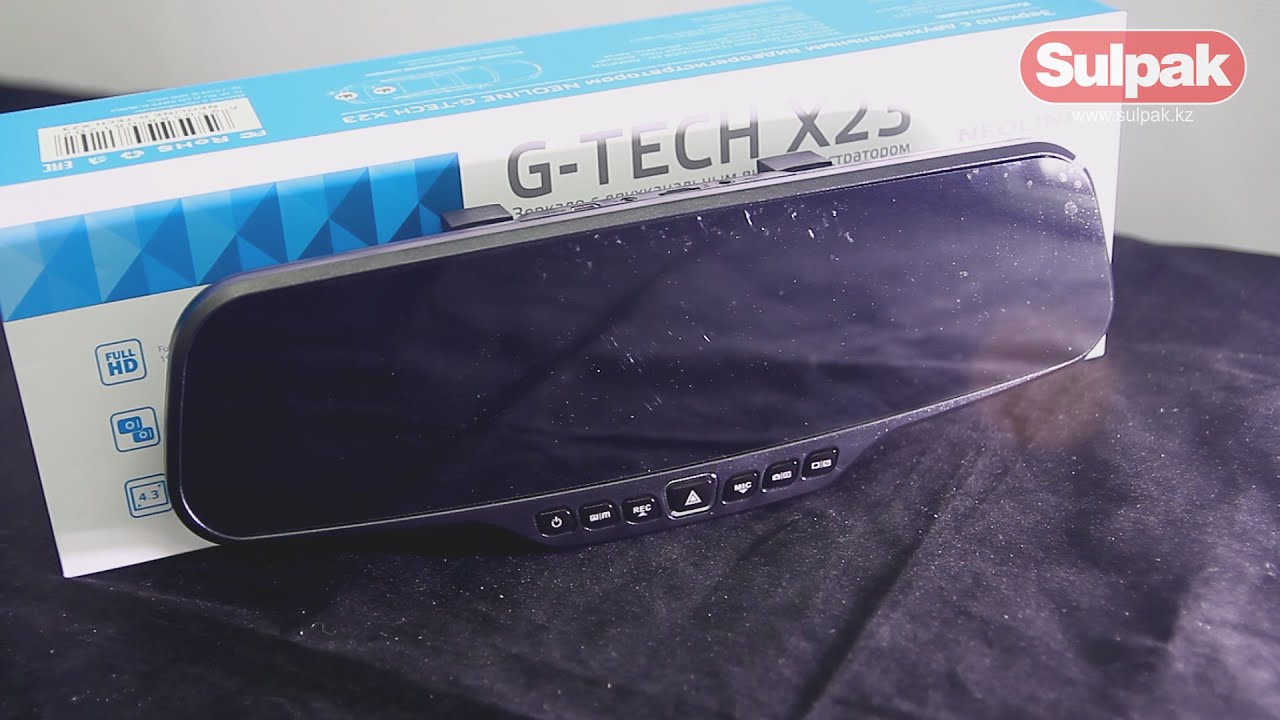 Видеорегистратор Neoline G-tech X23 Распаковка (Sulpak.kz)