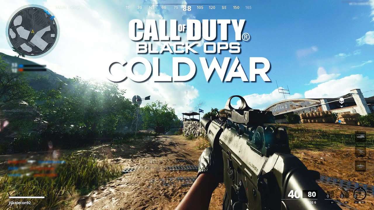 Playing Black Ops Cold War with 120 FOV on Console!