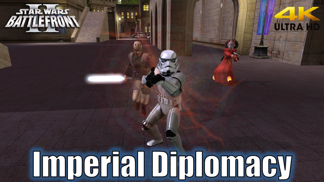 Star Wars Battlefront II Remastered 'Imperial Diplomacy' Campaign Walkthrough (4K)