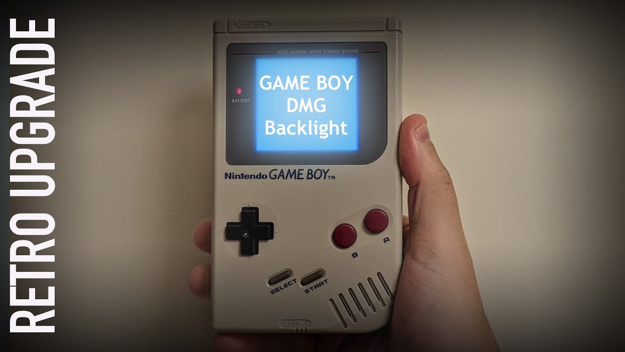 Мод подсветки DMG GameBoy