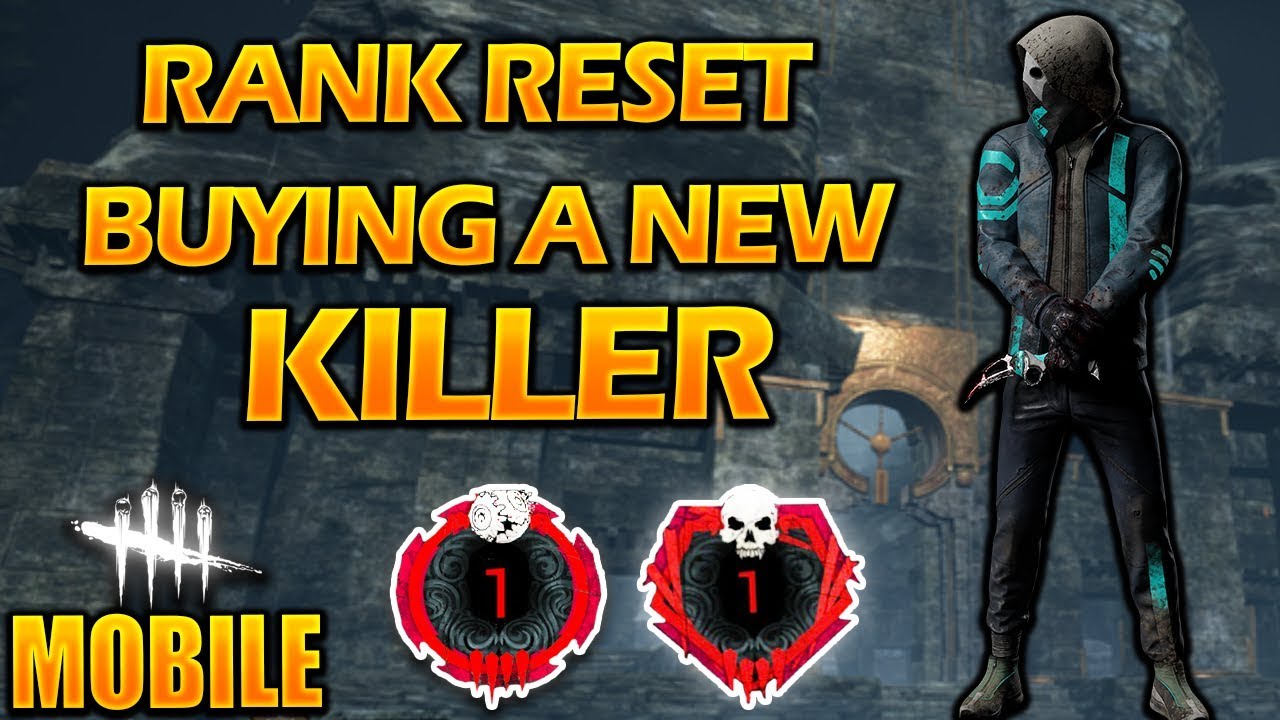 LIVE 🔴Dead by Daylight Mobile - BUYING A NEW KILLER + RANK RESET TODAY! GRINDING BACK TO RANK 1!