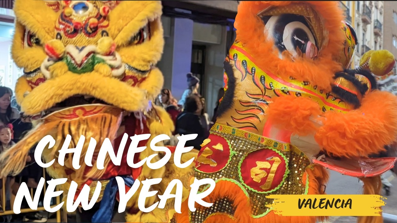 Chinese & Lunar New Year in Valencia 🇪🇸 | Street Festival Experience