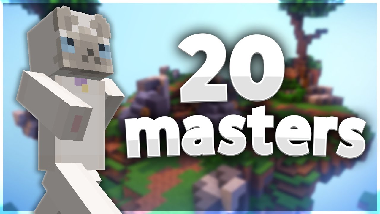 having 20 masters divisions in ranked skywars while magicdust only has 18