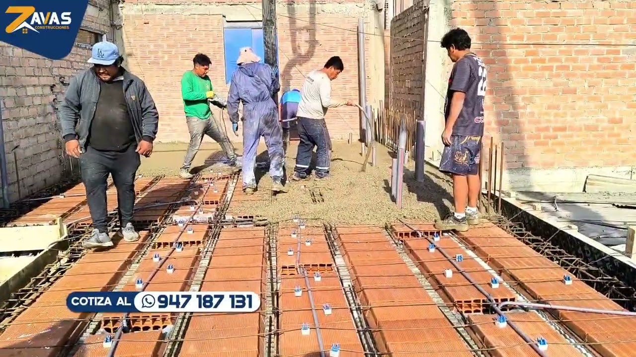 Llenado de Techo Aligerado PASO A PASO ✔️ | Proceso Constructivo Correcto