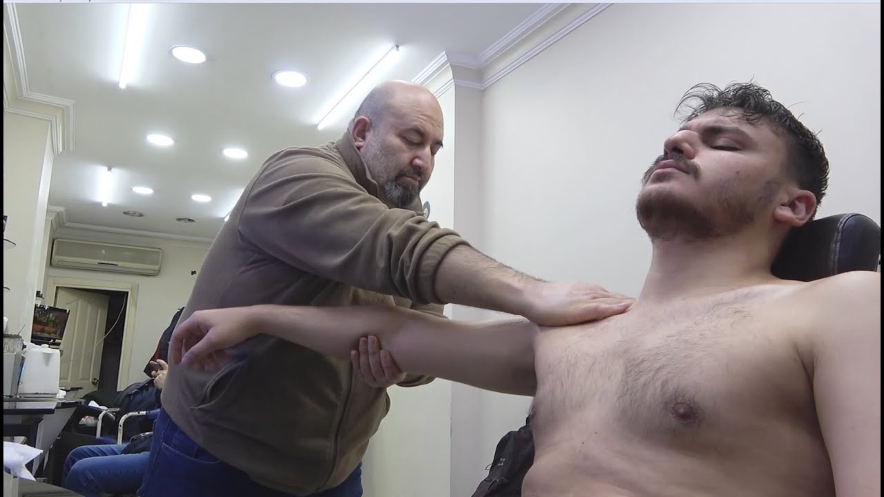 ASMR Head Massage | Face Massage | Body Massage By Turkish Barber