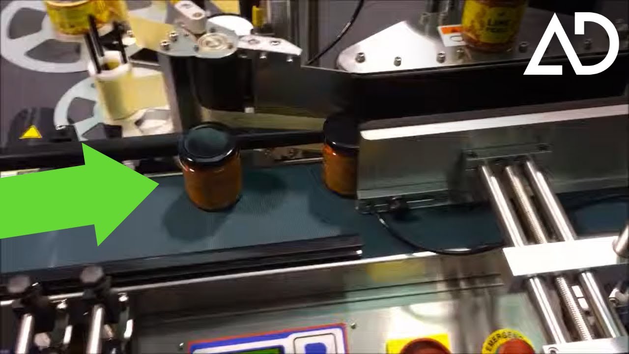 Table Top Labelling Machine for Jars | ELF-50
