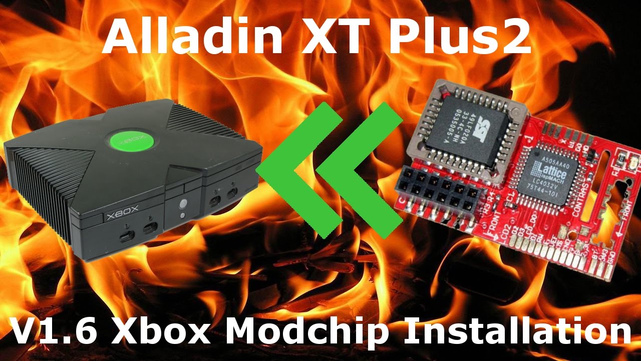 How to Install an Alladin XT Modchip in a v1.6 Xbox