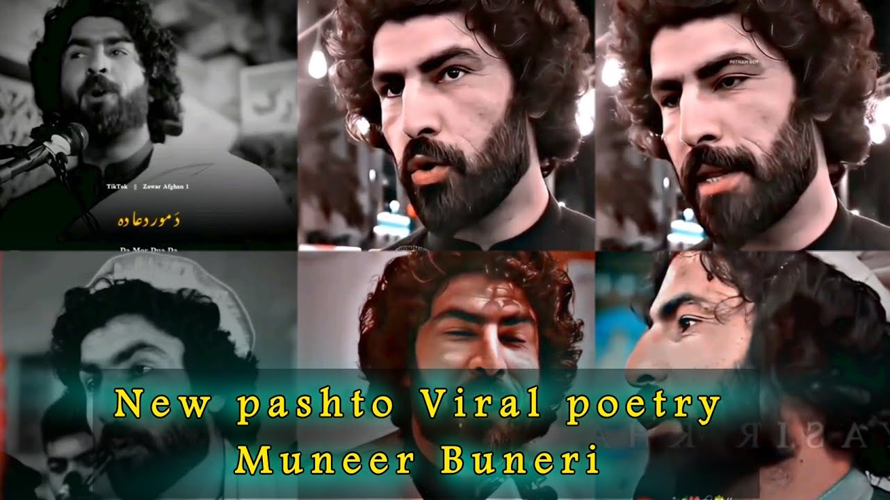 Muneer Buneri new pashto poetry 2025//TikTok viral Shayari