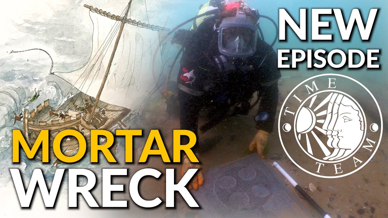 Mortar Wreck: Time Team Expedition Crew joins dive on Medieval shipwreck! (2023)