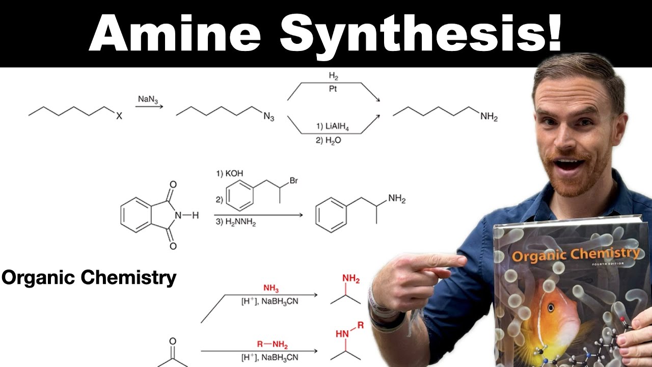 Mastering Amine Synthesis: Substitution, Reductive Amination, and Gabriel Synthesis!