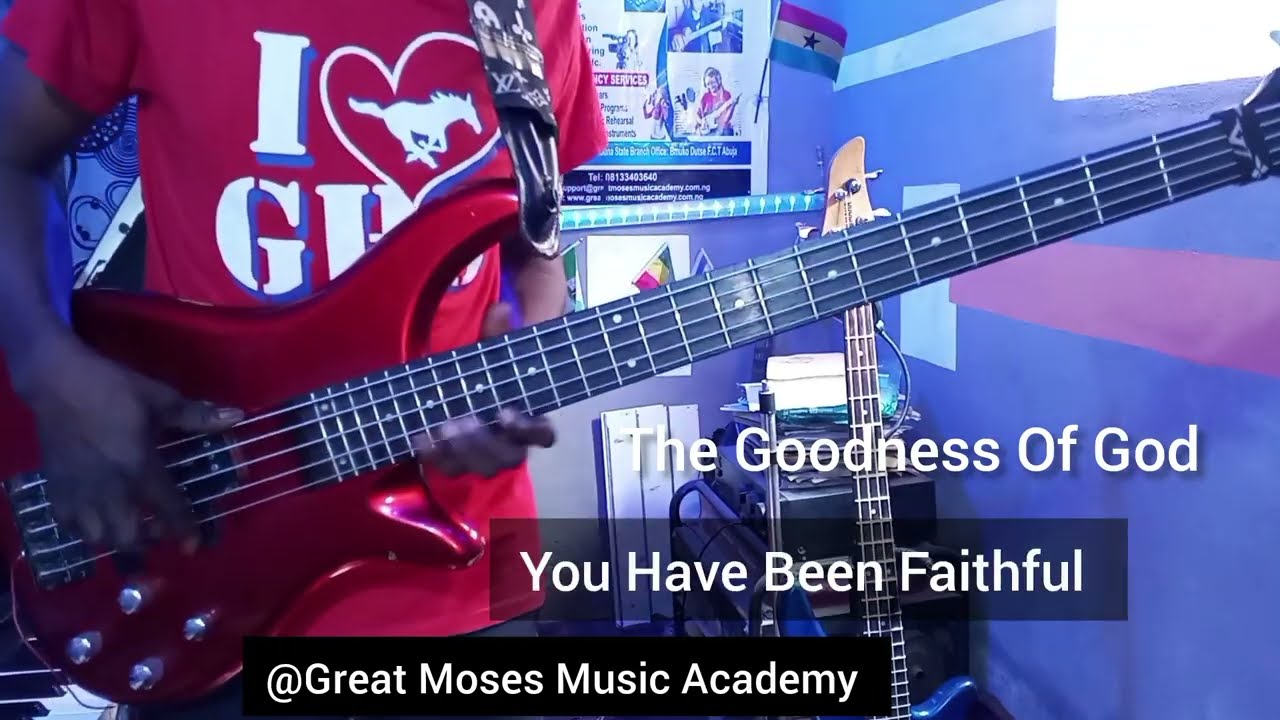 The GOODNESS OF GOD 🔥 Simple ONE Minute Bass Solo