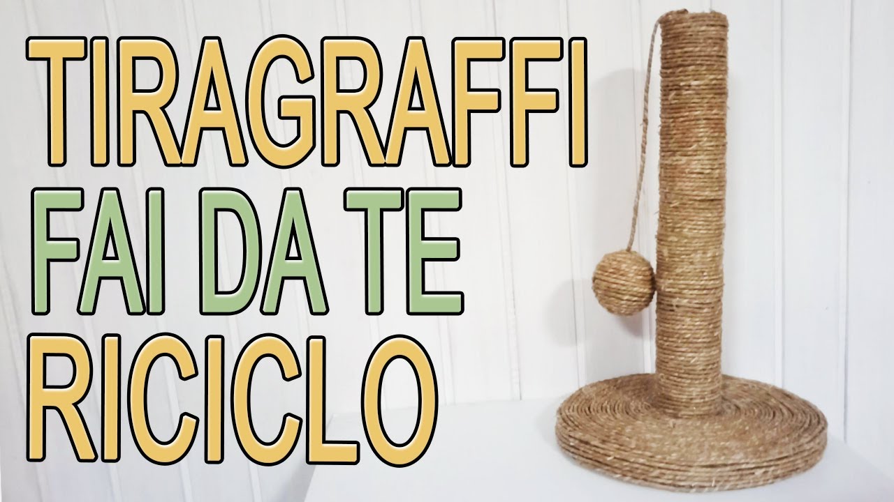 Tiragraffi per gatti fai da te facilissimo - Arte Green