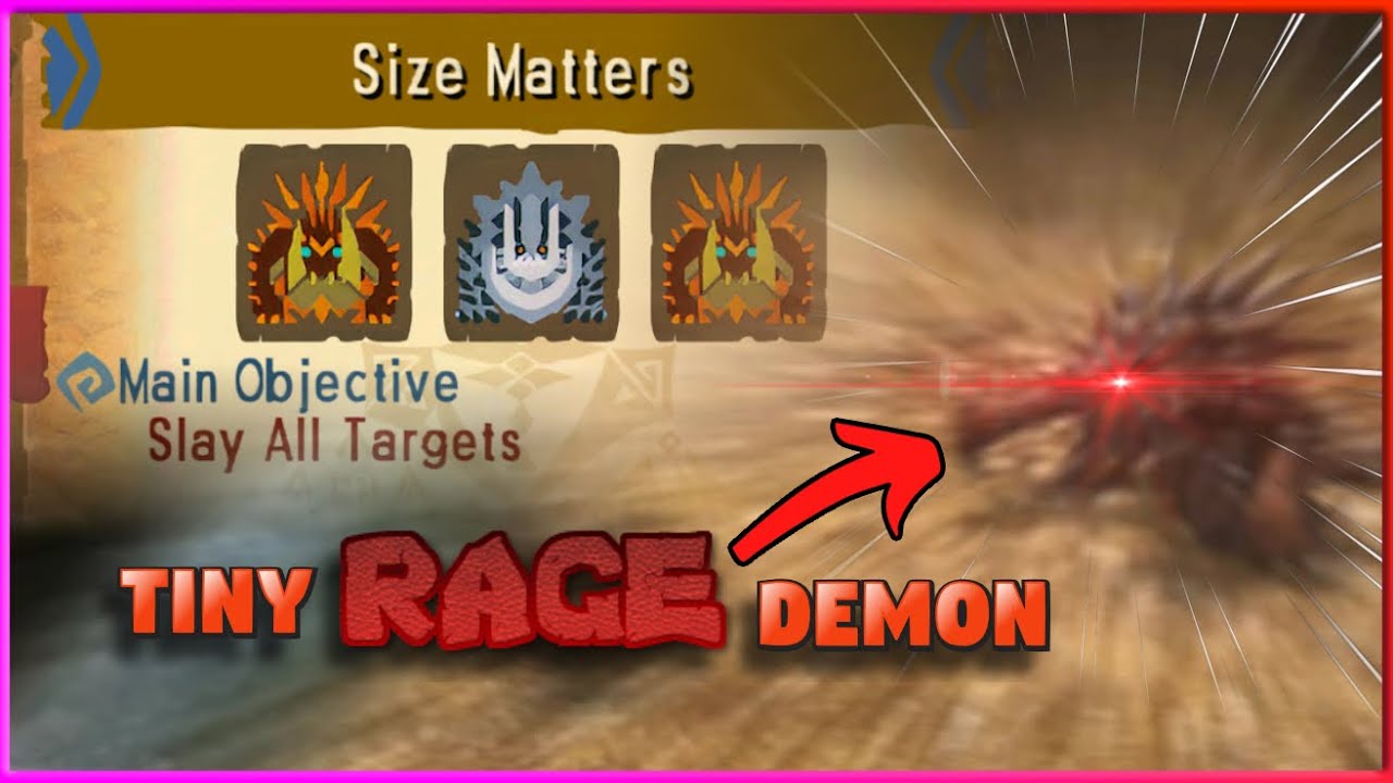 MH4U: Size Matters | Custom Quest